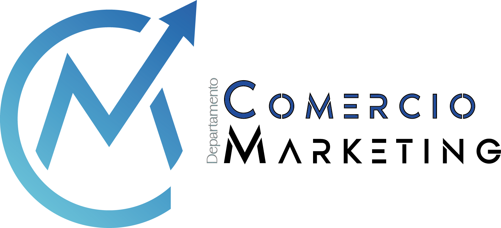 Logo del departamento de comercio y marketing del IES Pere Maria Orts.