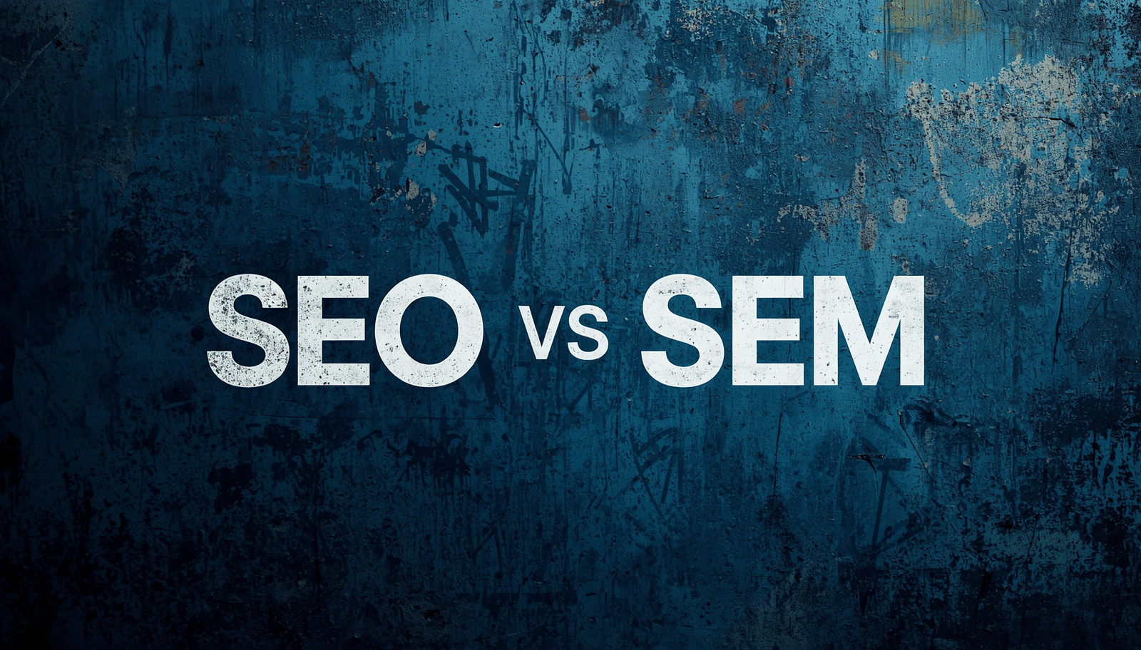SEO vs SEM